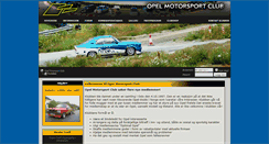 Desktop Screenshot of opelmotorsport.com